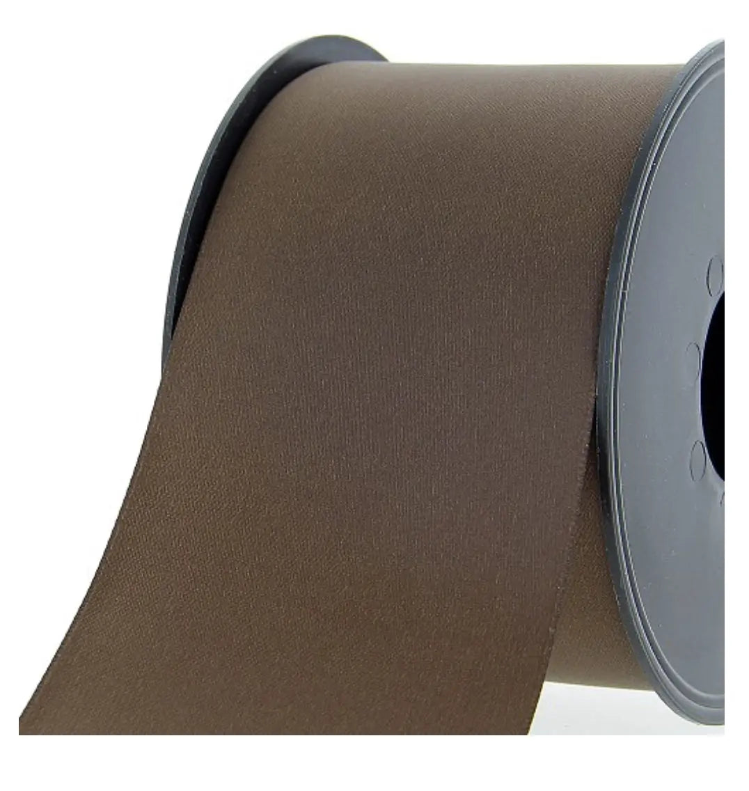 Ruban satin uni 63mm
