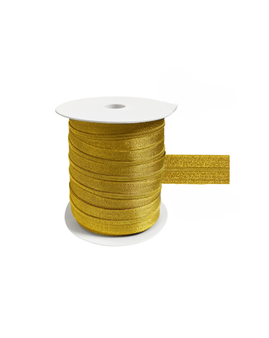 Fermeture spirale Lurex au mètre