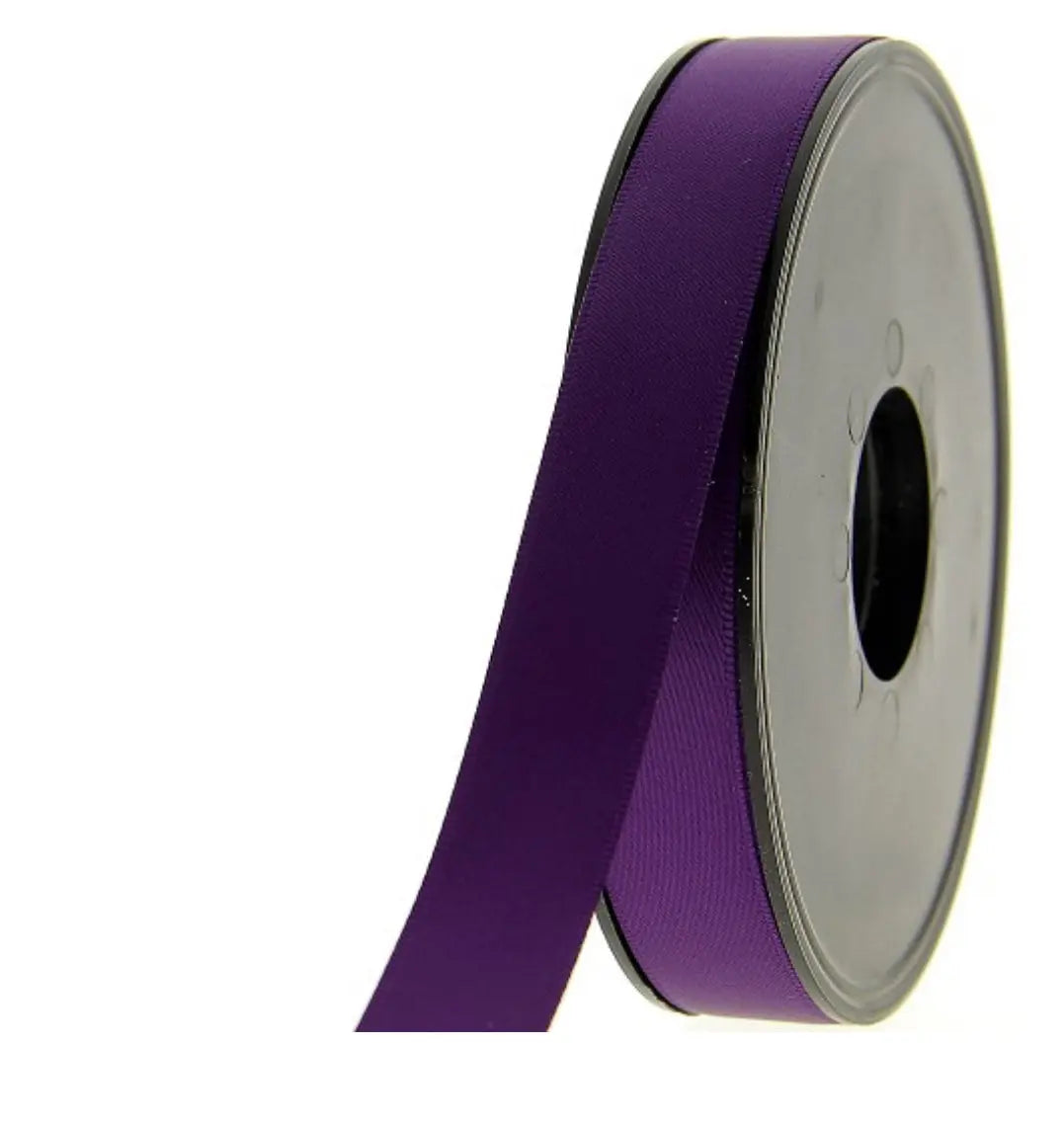 Ruban satin uni 15mm