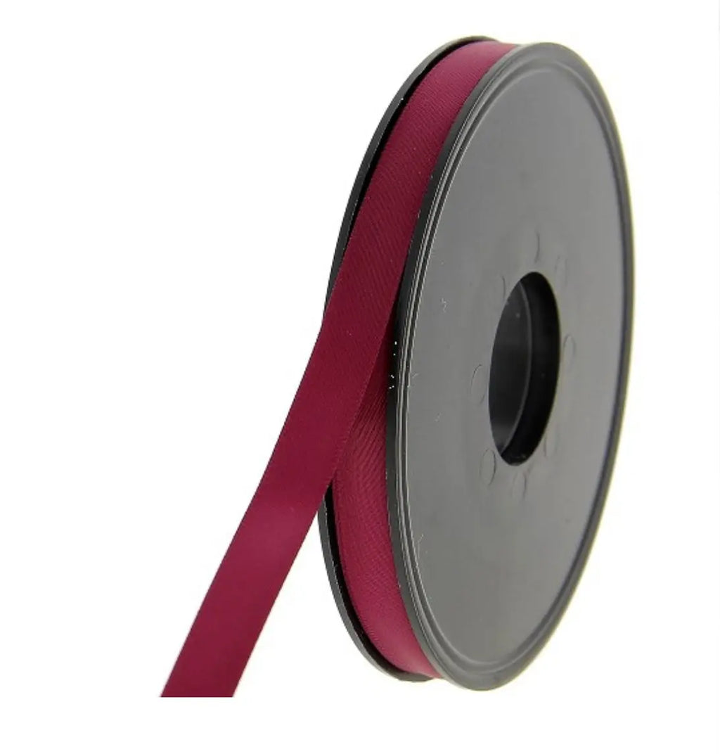 Ruban satin uni 9mm