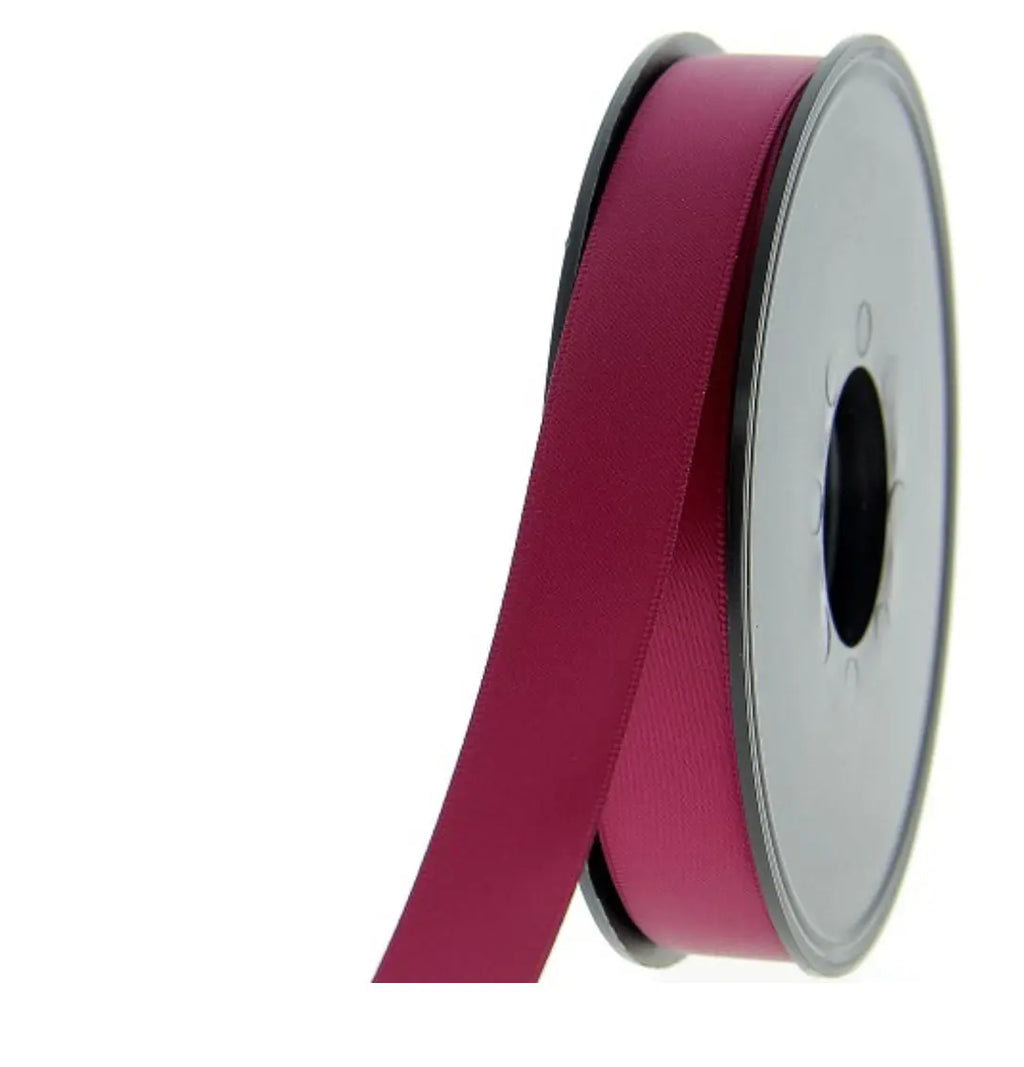 Ruban satin uni 15mm