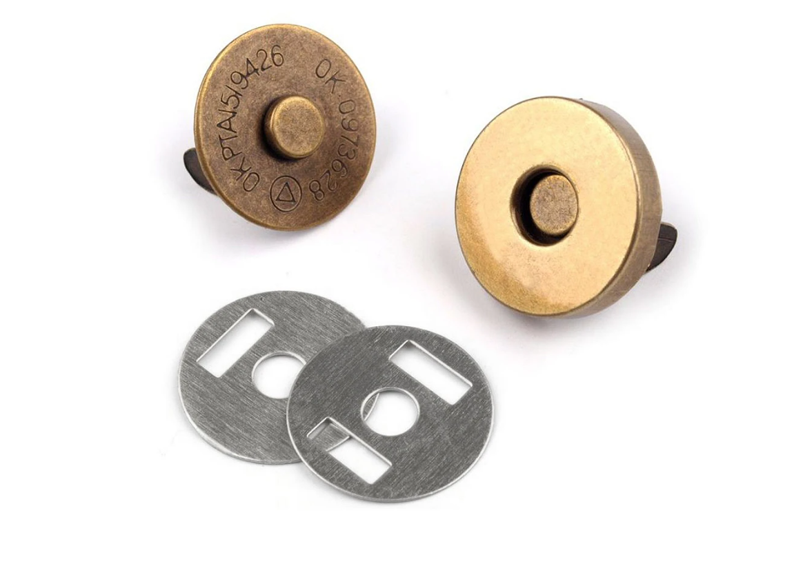 Boutons pressions magnétiques 18mm Ma Mercerie