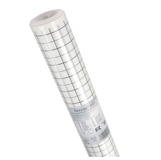 Papier à patron quadrillé rouleau de 15m