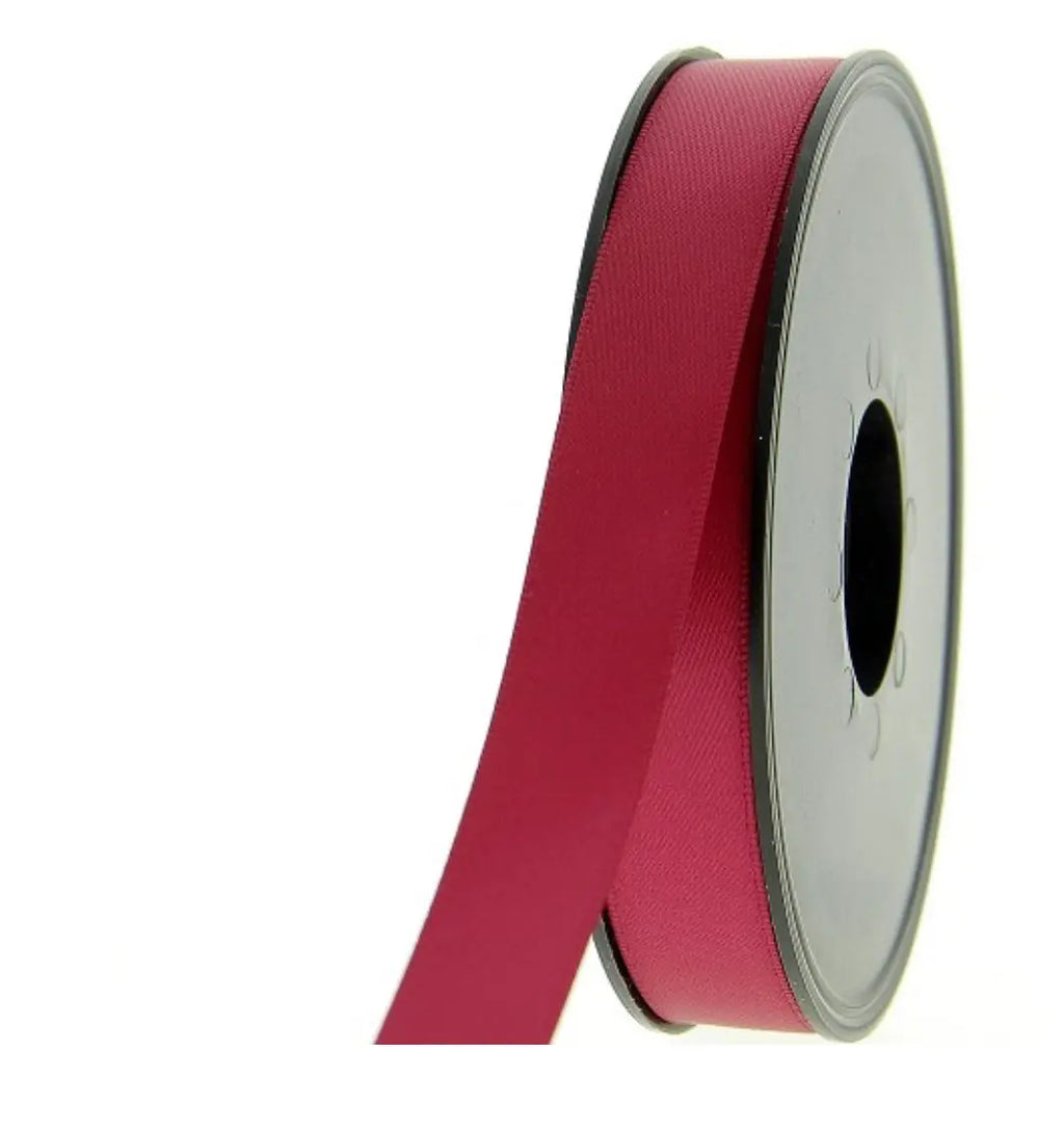 Ruban satin uni 15mm