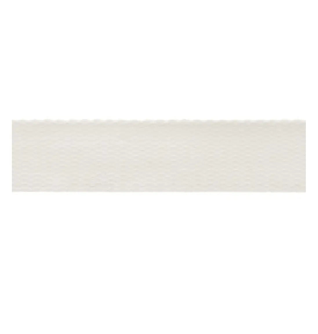 Sangle coton 30mm - 1m / Blanc