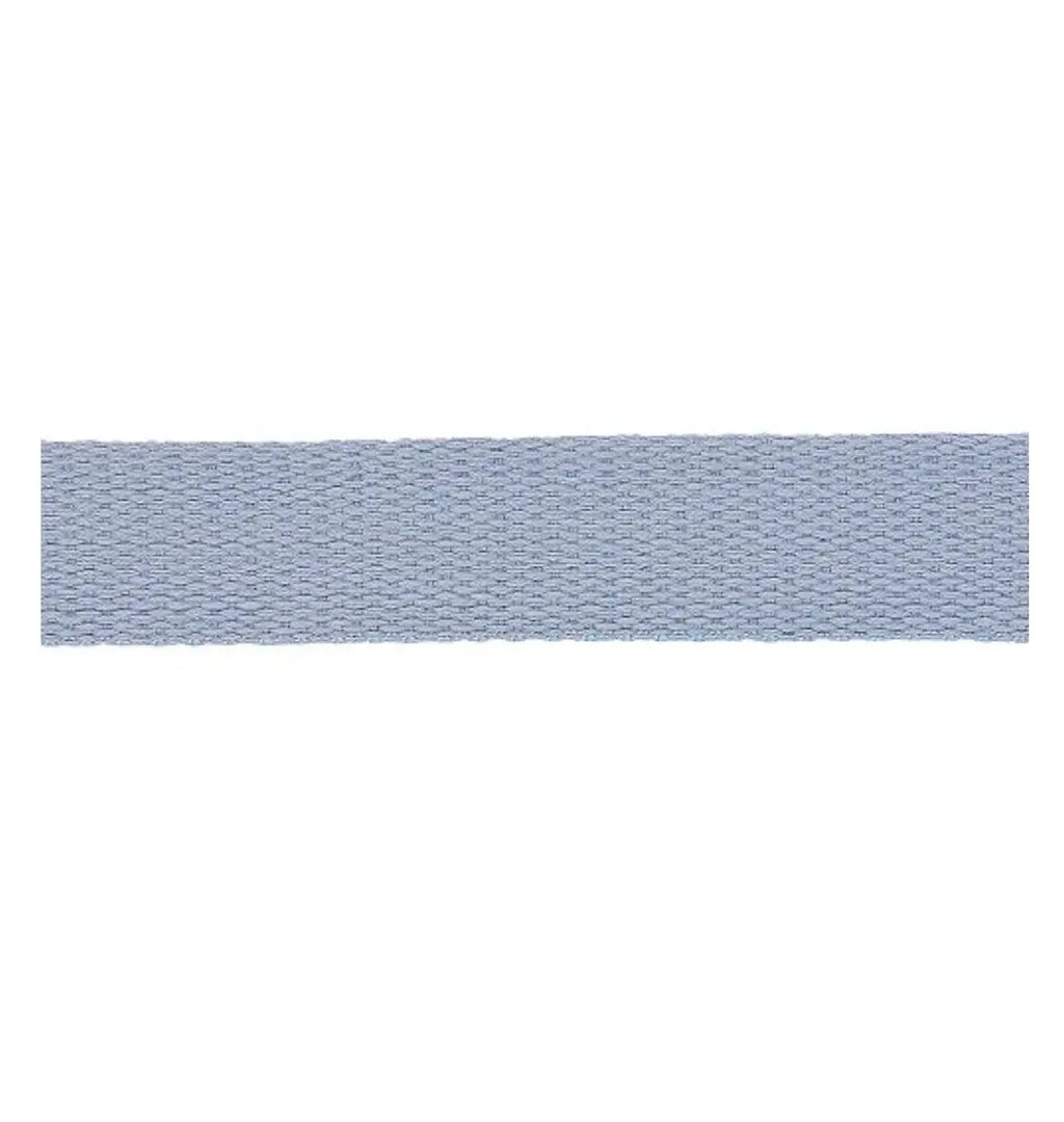 Sangle coton 30mm - 1m / Bleu clair