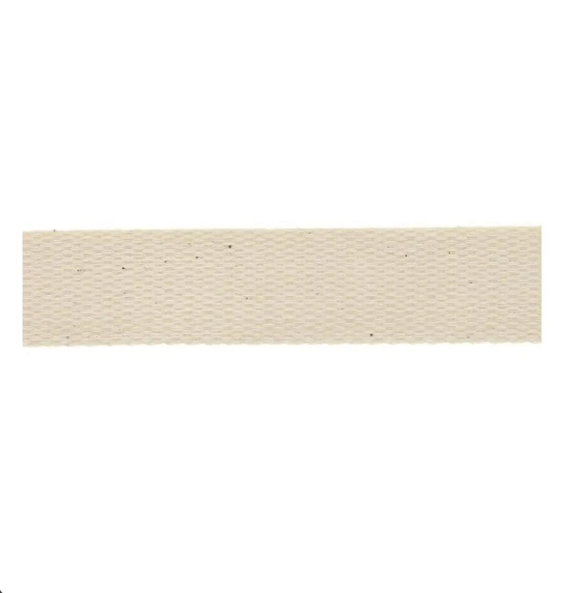 Sangle coton 30mm - 1m / Ecru