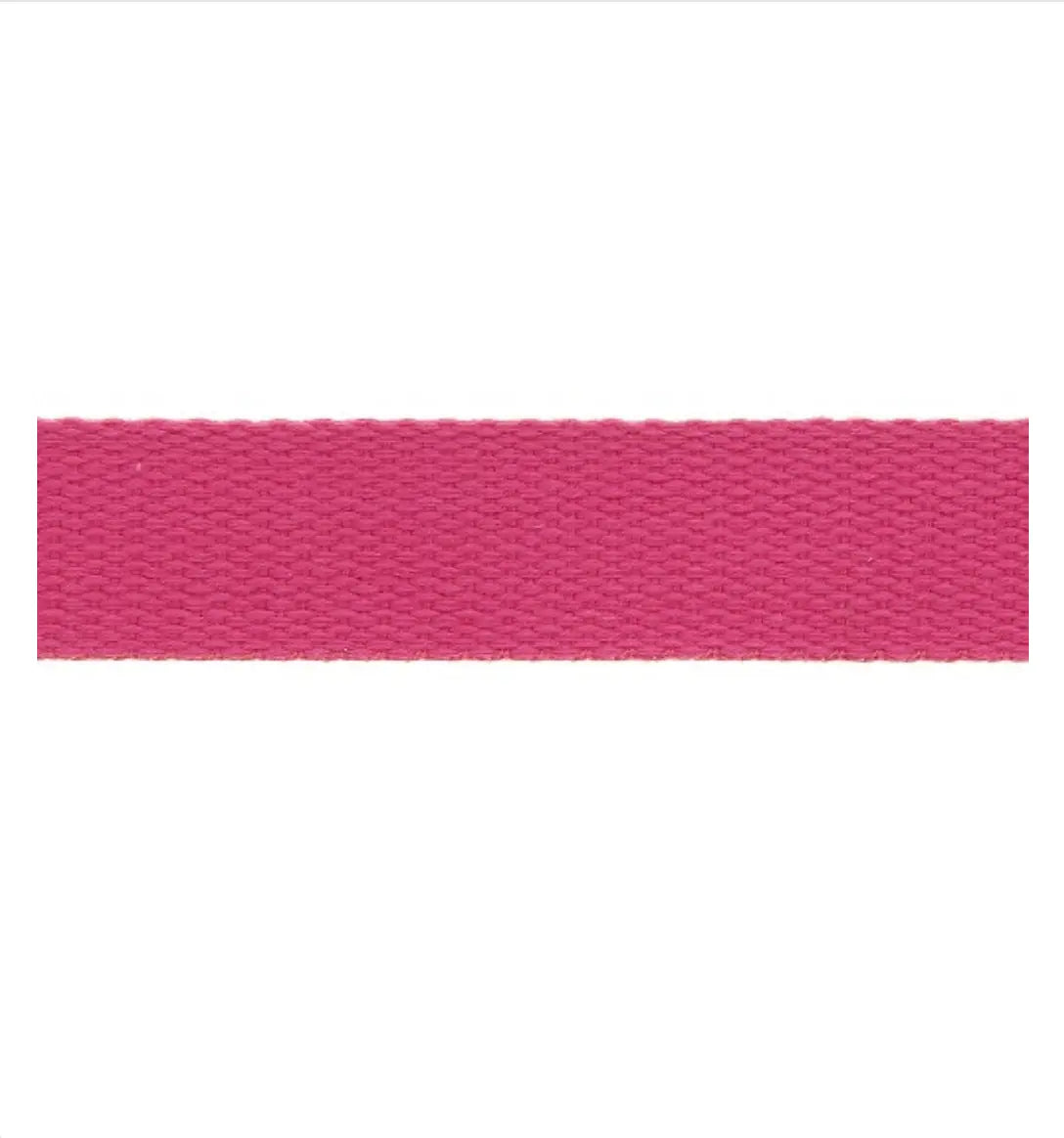 Sangle coton 30mm - 1m / Fuchsia