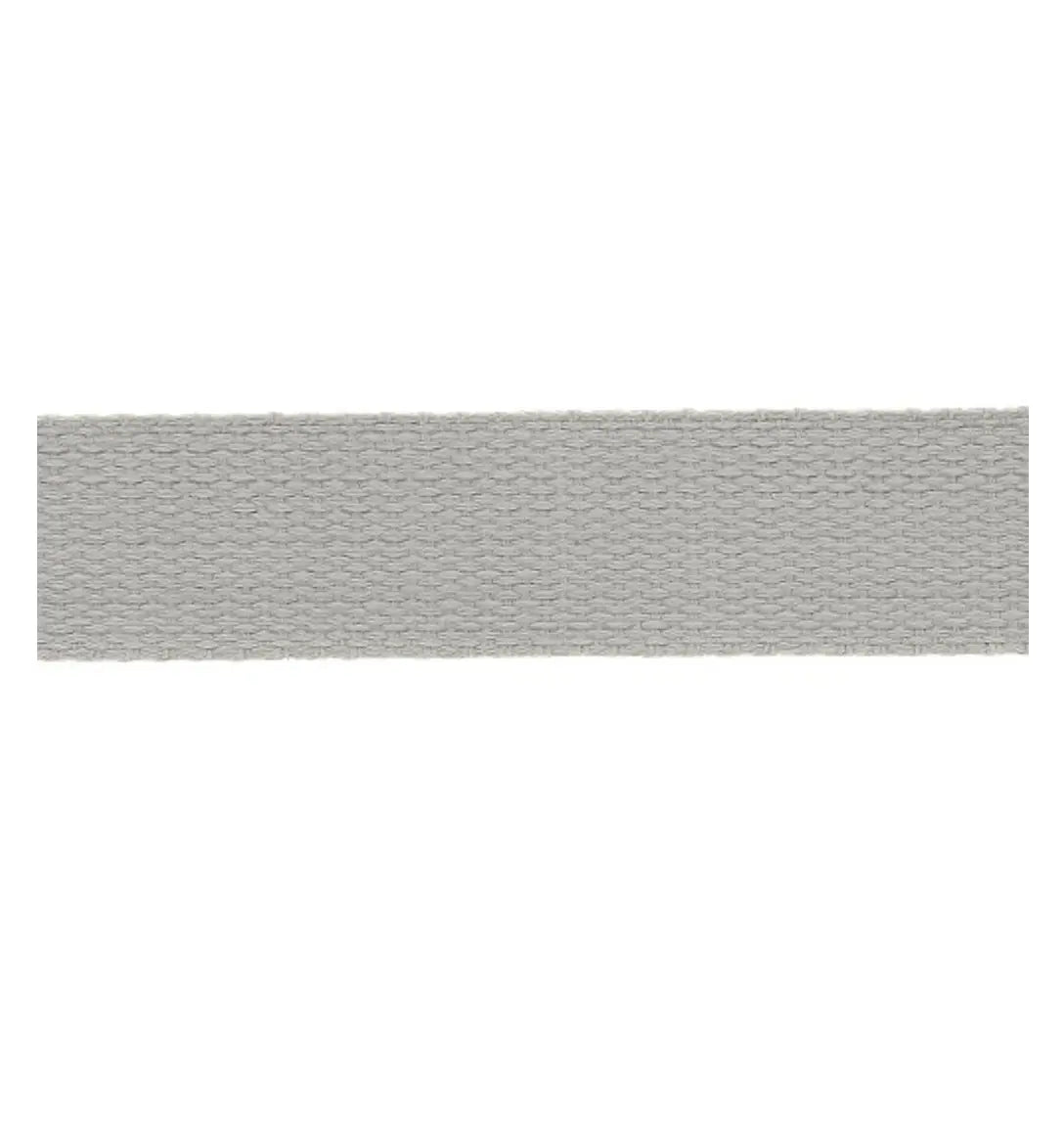 Sangle coton 30mm - 1m / Gris