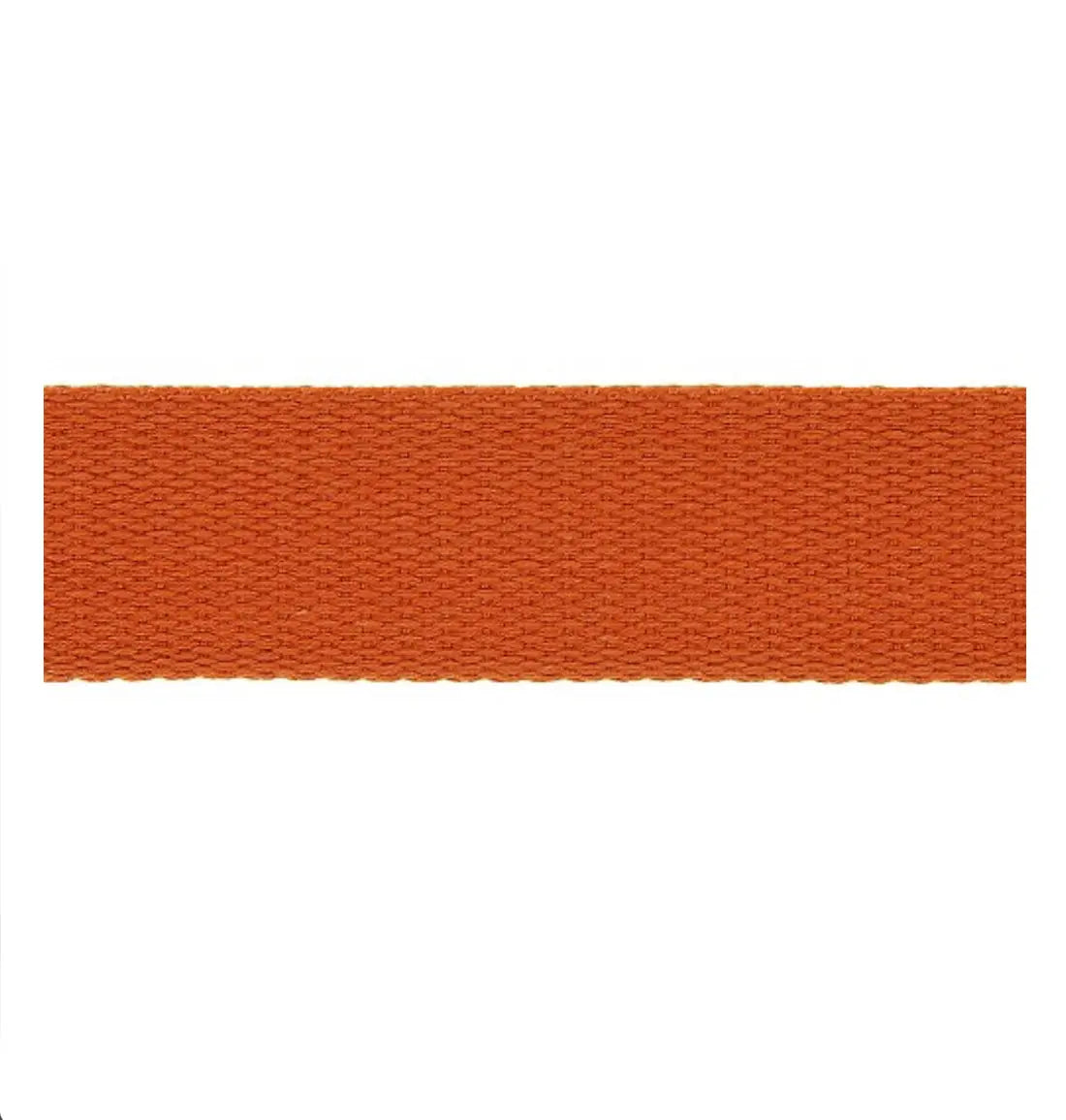 Sangle coton 30mm - 1m / Terracotta